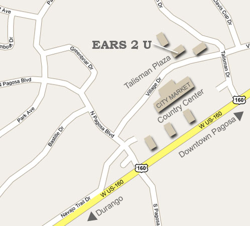Map Country Center Hearing Aids